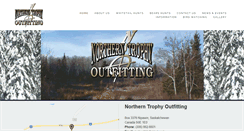 Desktop Screenshot of northerntrophyoutfitting.com